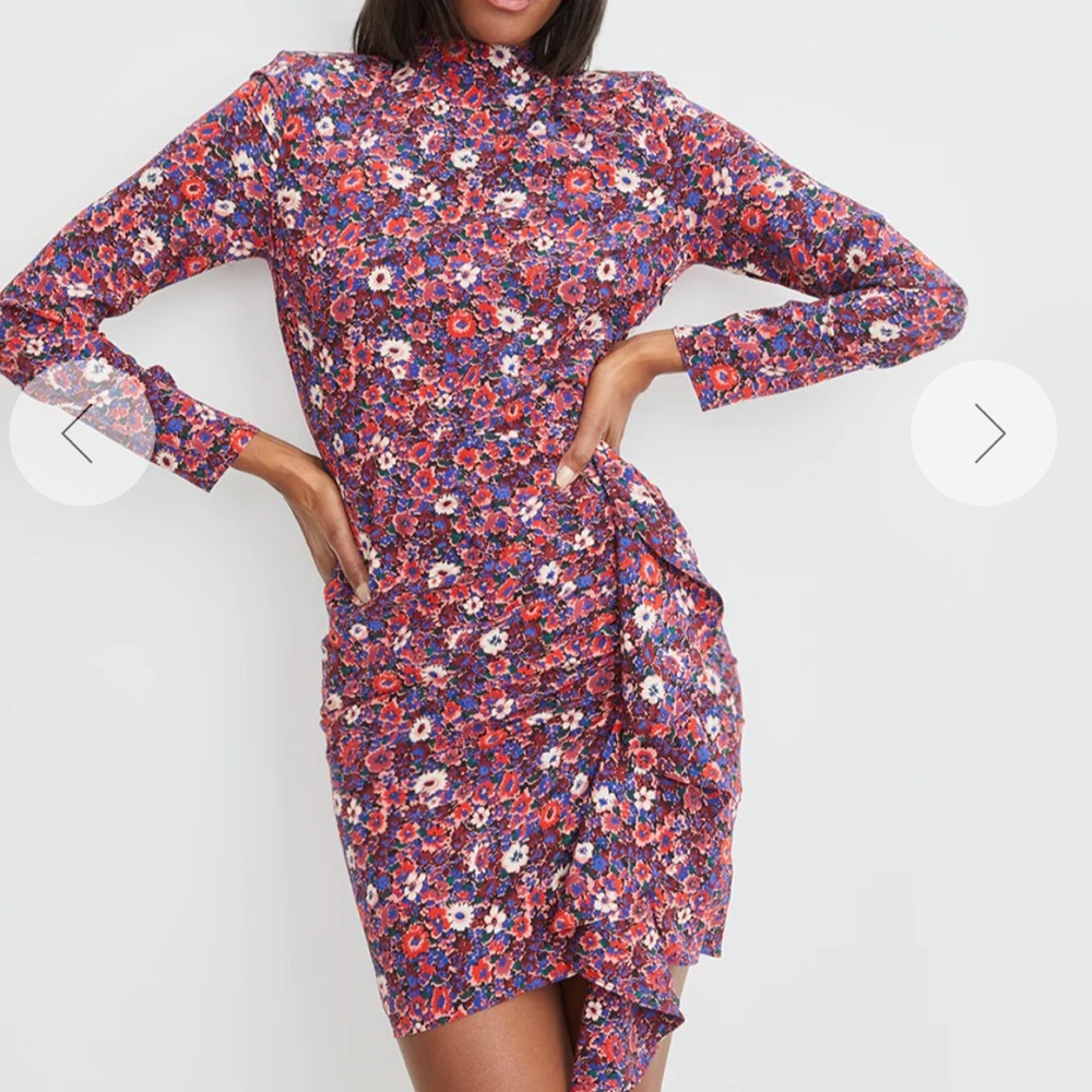 Veronica beard LOUELLA FLORAL DRESS